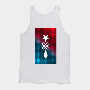 Lyney, Lynette, Freminet - Genshin Impact Card design Tank Top